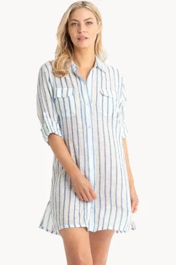 Women Jantzen Echo Button Through Shirt