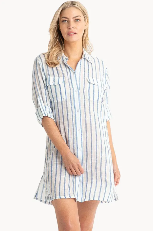 Women Jantzen Echo Button Through Shirt