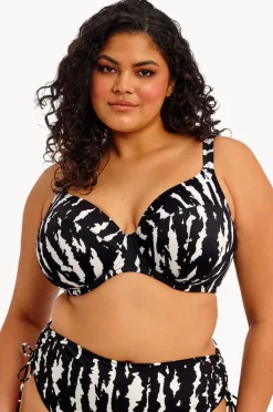 Women Elomi Swimwear Echo Shell H Cup Plunge Bra
