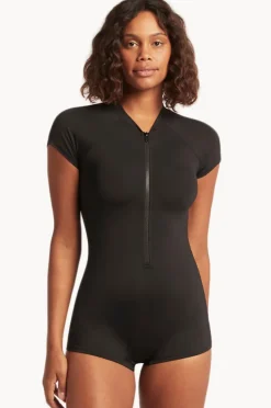 Women Sea Level Eco Essentials Boyleg Sunsuit