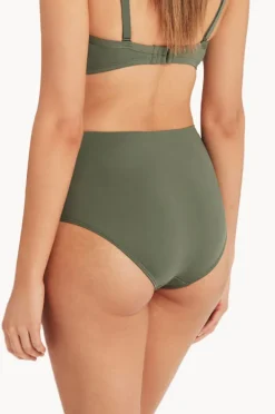 Women Sea Level Eco Essentials Gathered High Waist Pant