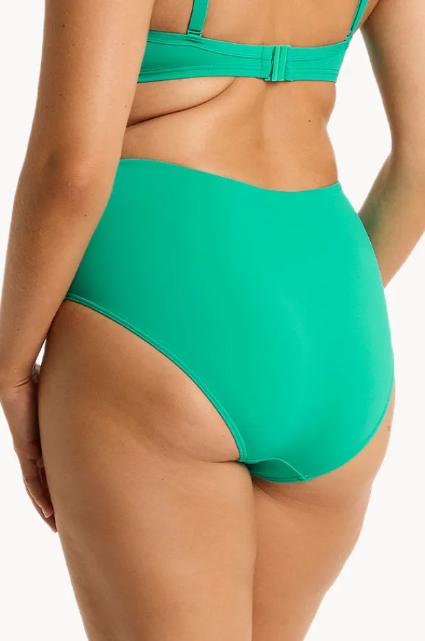 Women Sea Level Eco Essentials Gathered High Waist Pant
