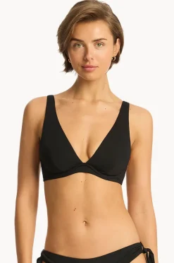 Women Sea Level Eco Essentials Longline Underwire Bra