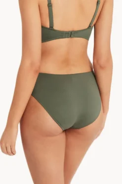 Women Sea Level Eco Essentials Mid Bikini Pant