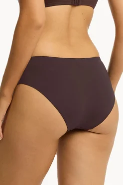 Women Sea Level Eco Essentials Mid Bikini Pant