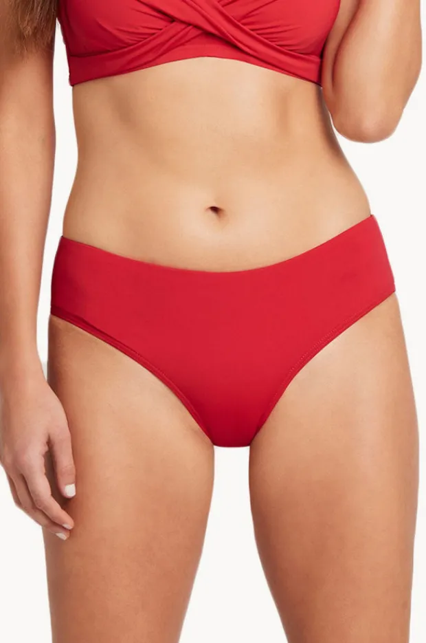Women Sea Level Eco Essentials Mid Bikini Pant