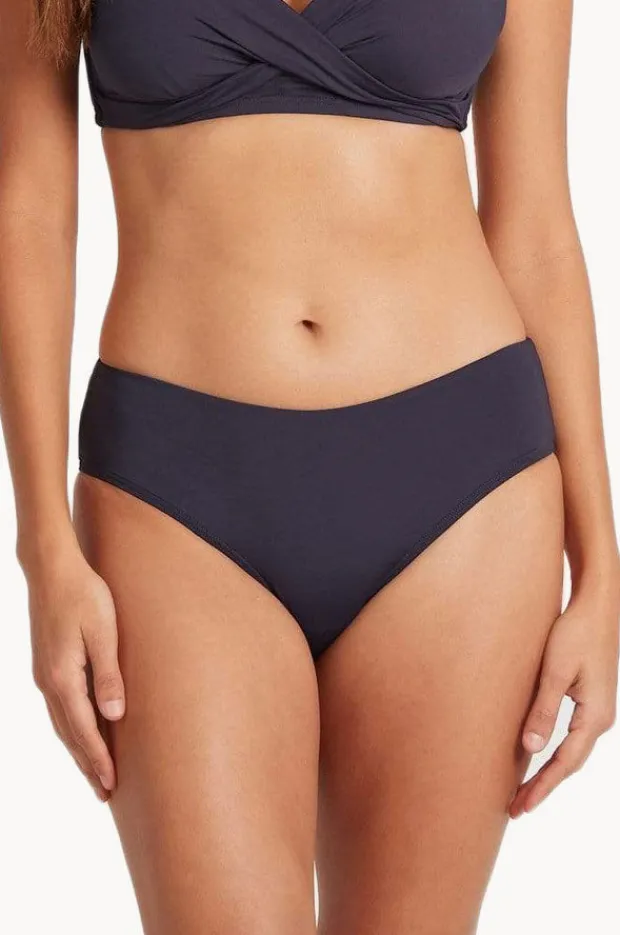 Women Sea Level Eco Essentials Mid Bikini Pant