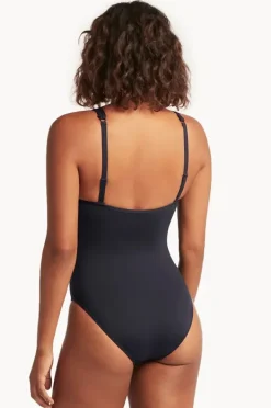 Women Sea Level Eco Essentials Spliced One Piece