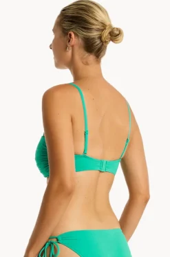 Women Sea Level Eco Essentials Twist Bandeau