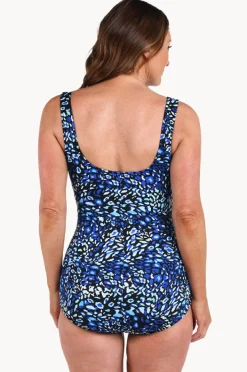 Women Maxine Electric Safari Shirred One Piece