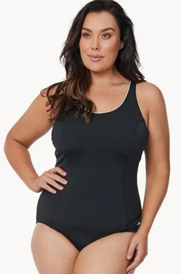 Women Speedo Endurance+ Concealed D Cup Tank One Piece