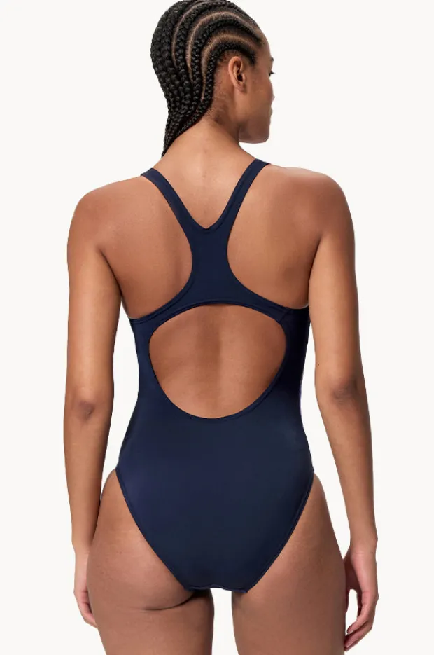 Women Speedo Engineered Print Butterfly Back One Piece