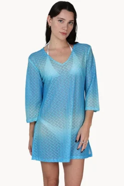Women J.valdi Escala Ombre V Neck Tunic
