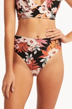 Women Sea Level Escape Retro High Waist Pant