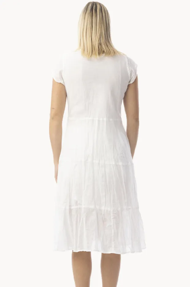Women Orientique Essentials Cotton Gauze Bias Dress