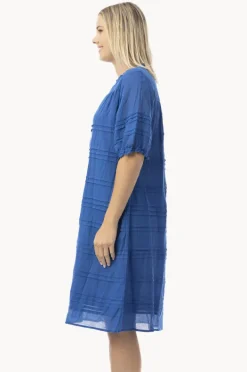 Women Orientique Essentials Cotton Gauze Pleated Dress