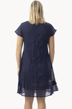 Women Orientique Essentials Gauze Frill Hem Dress