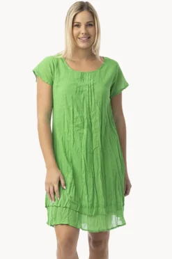 Women Orientique Essentials Gauze Frill Hem Dress
