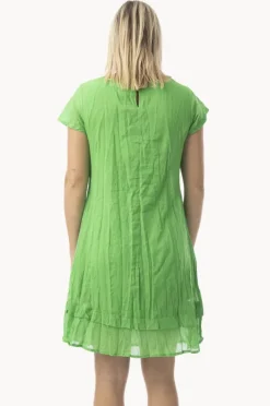 Women Orientique Essentials Gauze Frill Hem Dress