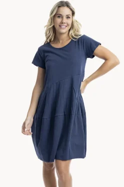Women Orientique Essentials Knit Bubble Dress