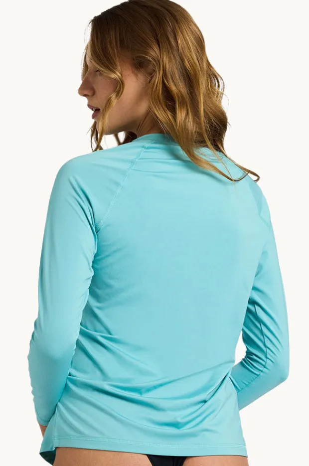 Women Roxy Essentials Long Sleeve Suntop