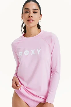 Women Roxy Essentials Long Sleeve Suntop
