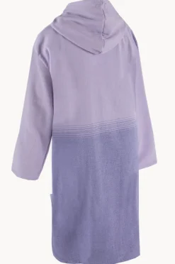 Women Back Beach Co Fade Hooded Towelling Robe L/XL