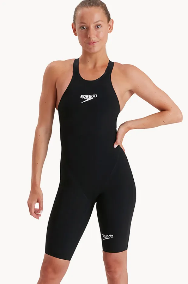 Women Speedo Fastskin LZR Pure Valor Open Back Kneeskin