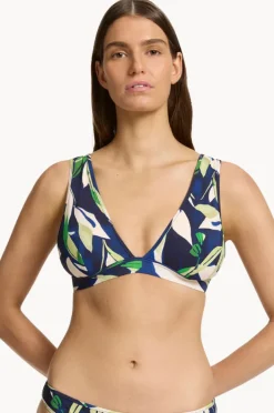 Women Jets Fauna Plunge Top