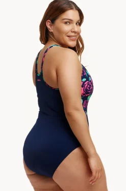 Women Funkita Feeling Rosy Locked In Lucy One Piece