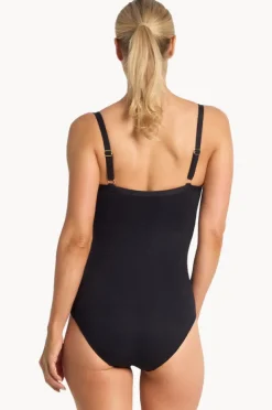 Women Jantzen Fierce F/G Cup Ruched Front One Piece
