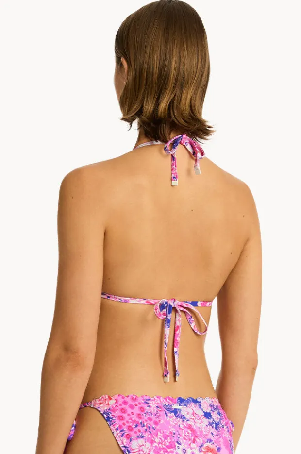 Women Sea Level Fiesta Halter Slide Tri
