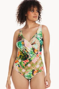 Women Togs Swimwear Fiji Surplice One Piece