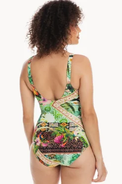 Women Togs Swimwear Fiji Surplice One Piece
