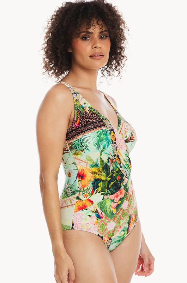 Women Togs Swimwear Fiji Surplice One Piece