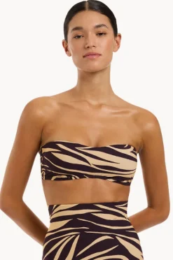 Women Jets Fine Lines Minimal Bandeau