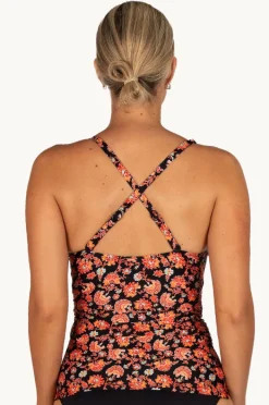 Women Baku Flamenco D/E Cup Square Neck Tankini Separate