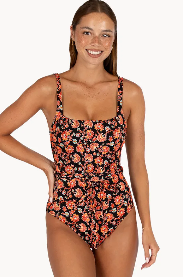 Women Baku Flamenco Square Neck One Piece