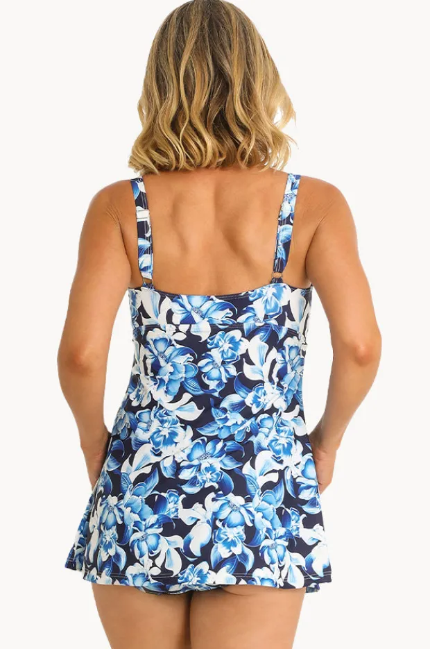 Women Jantzen Floral Empire Swim Dress