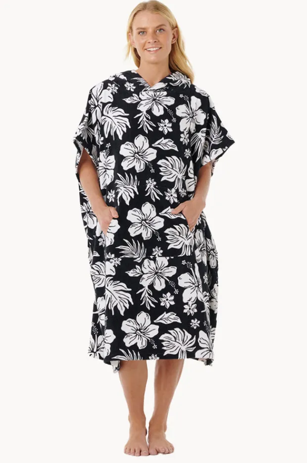 Women Rip Curl Floral Mixed Hooded Towel