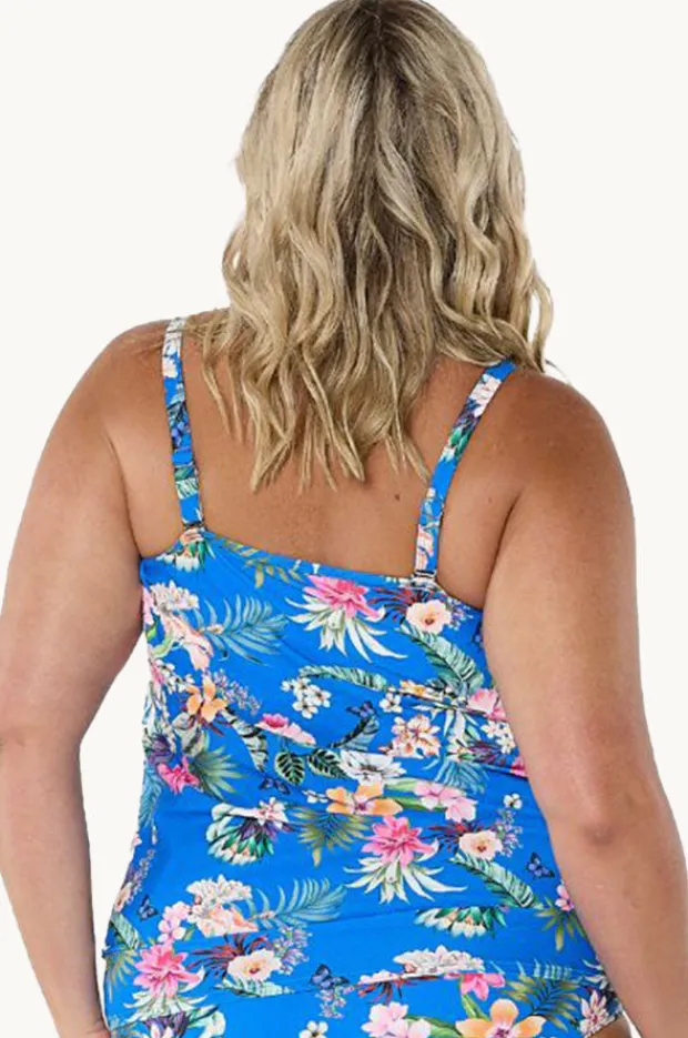 Women Capriosca Florida Flounce Tankini Separate