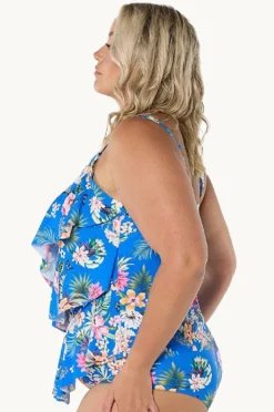 Women Capriosca Florida Tiered Frill Tankini Separate