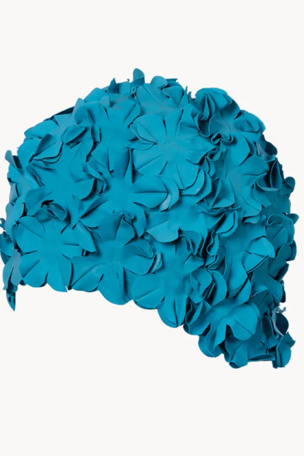 3p Flower Rubber Swim Cap