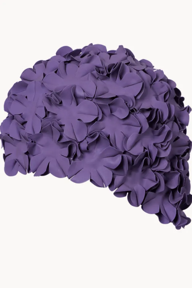 3p Flower Rubber Swim Cap