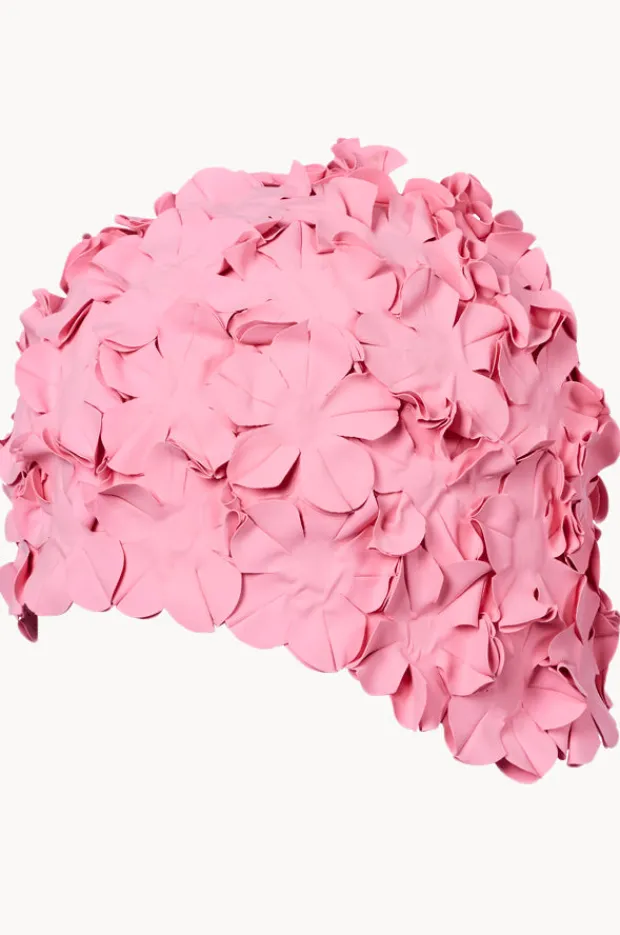 3p Flower Rubber Swim Cap