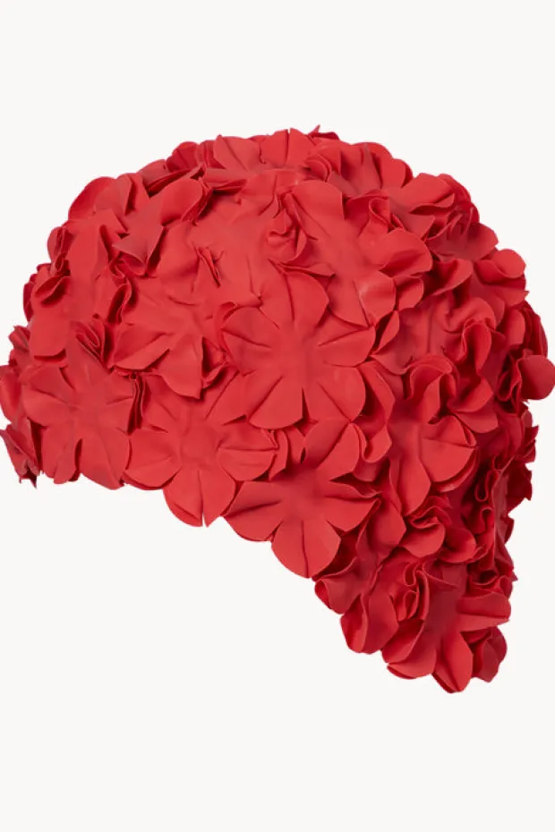 3p Flower Rubber Swim Cap