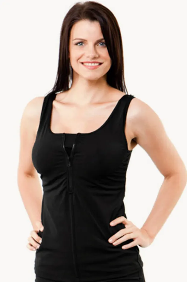 Women Funkita Form Still DD/E Zip Front Tankini Separate