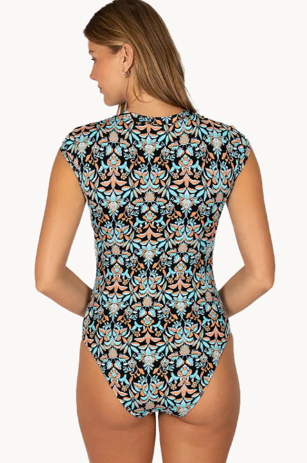 Women Baku Free Spirit Zip Front Sunsuit