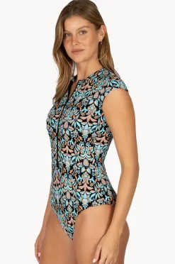 Women Baku Free Spirit Zip Front Sunsuit