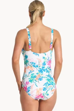 Women Jantzen Fresia F/G Cup Multi Ruched One Piece